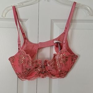Peach and Gold Bra